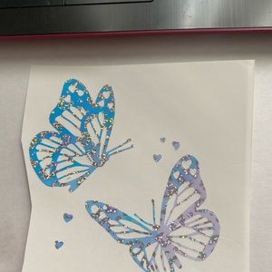 Butterfly decal